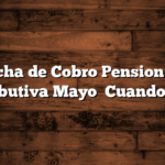Fecha de Cobro Pension no Contributiva Mayo   Cuando Cobro